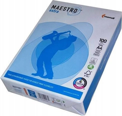 Mondi Papier ksero Mondi Maestro Standard Plus | A4 | 80g | 500 arkuszy | Klasa B
