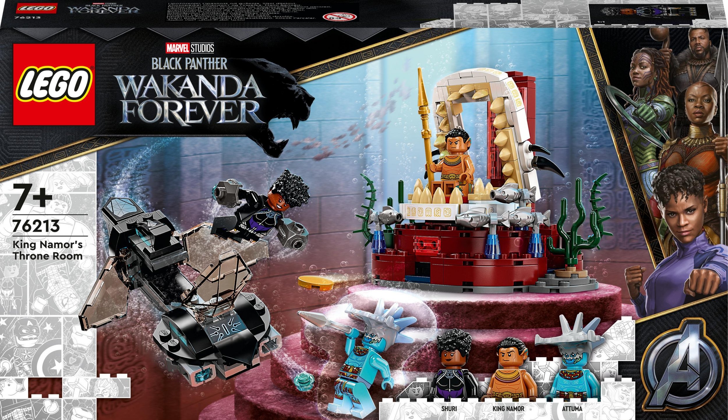 LEGO Marvel Sala tronowa króla Namora (76213)