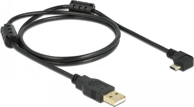 Kabel USB Delock USB-A - 1 m Czarny (83147)