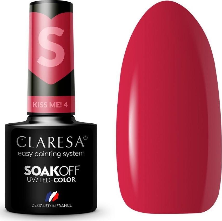 Claresa CLARESA lakier hybrydowy Kiss Me! 4 -5g