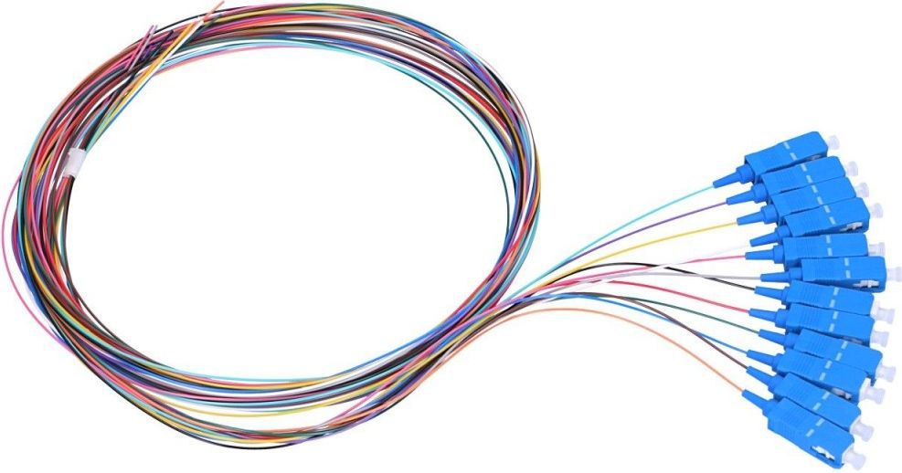 ExtraLink Pigtaile zestaw 12-kolorów SC/UPC (EX.10123)