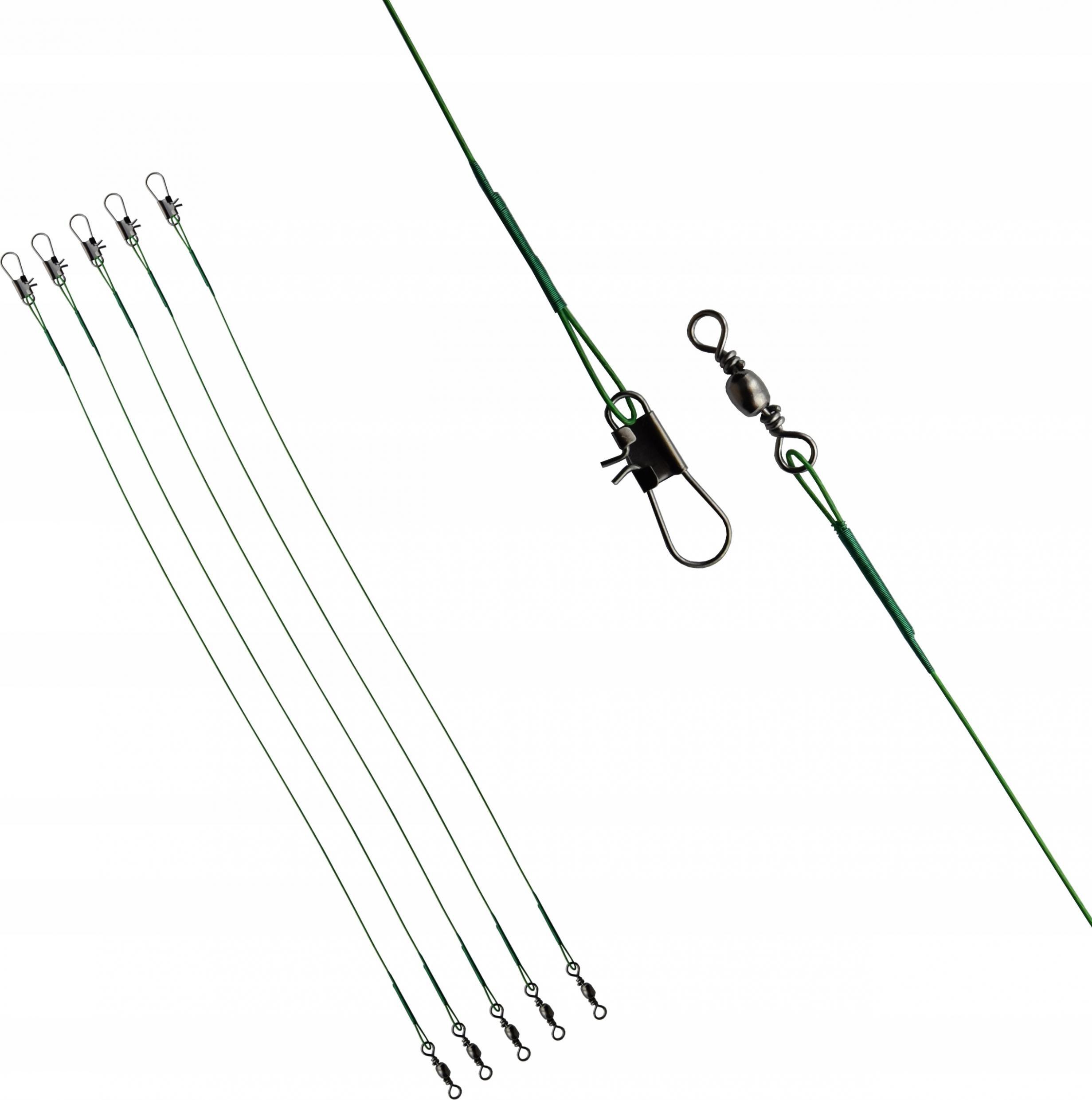 MF PRZYPONY STALOWE STALKI 25 cm 13 kg 1x7 - 5 szt