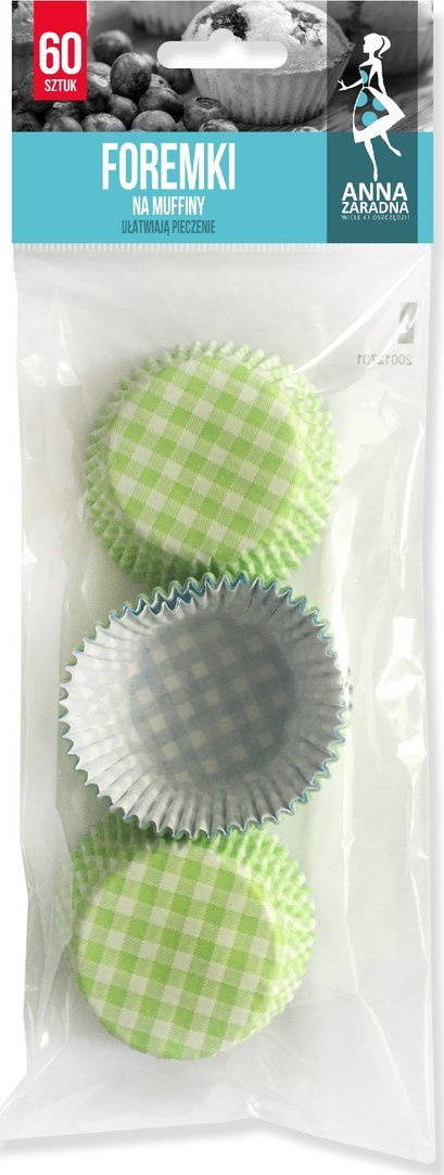 Anna Zaradna Foremki na muffiny 60 szt.