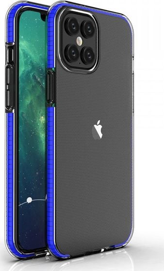 Hurtel Spring Case IPhone 12 Pro Max (6,7) dark blue