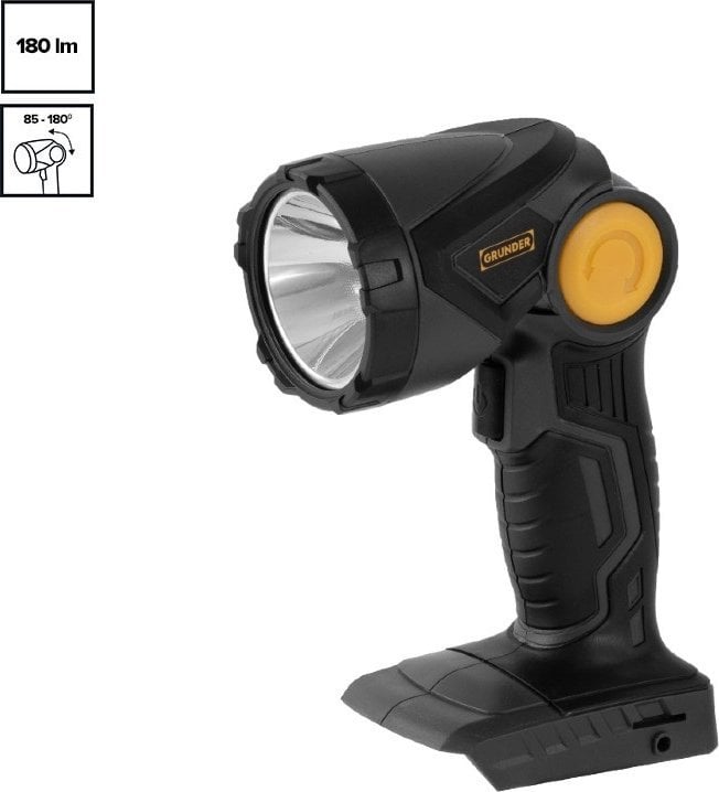 Latarka Sourcing Rechargeable spotlight Grunder CL-L0318 (without battery and charger)