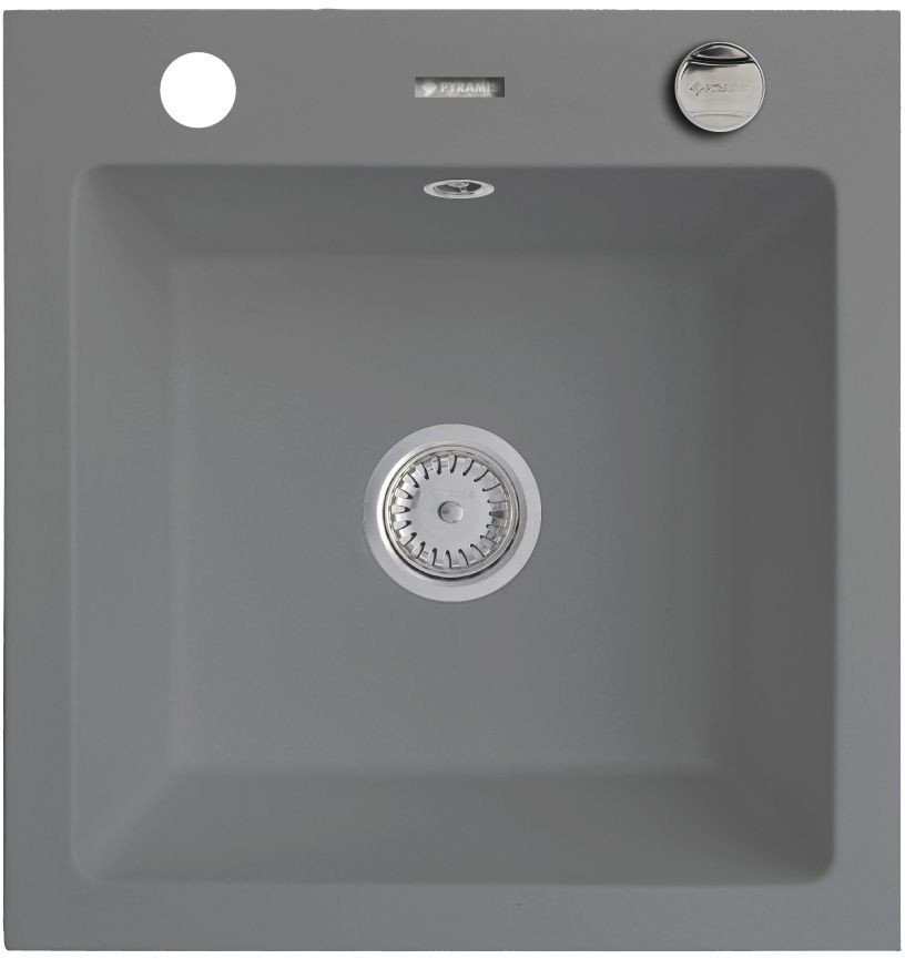 Pyramis Zlew. CALEA 48x50 1B szary beton