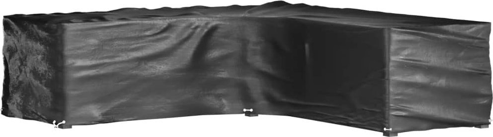 vidaXL Pokrowiec na narożne meble ogrodowe, 16 oczek, 250x250x70 cm