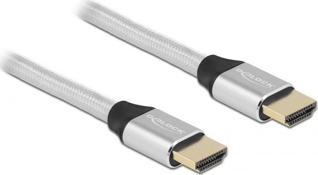 Kabel Delock HDMI - HDMI 3m srebrny (85368)