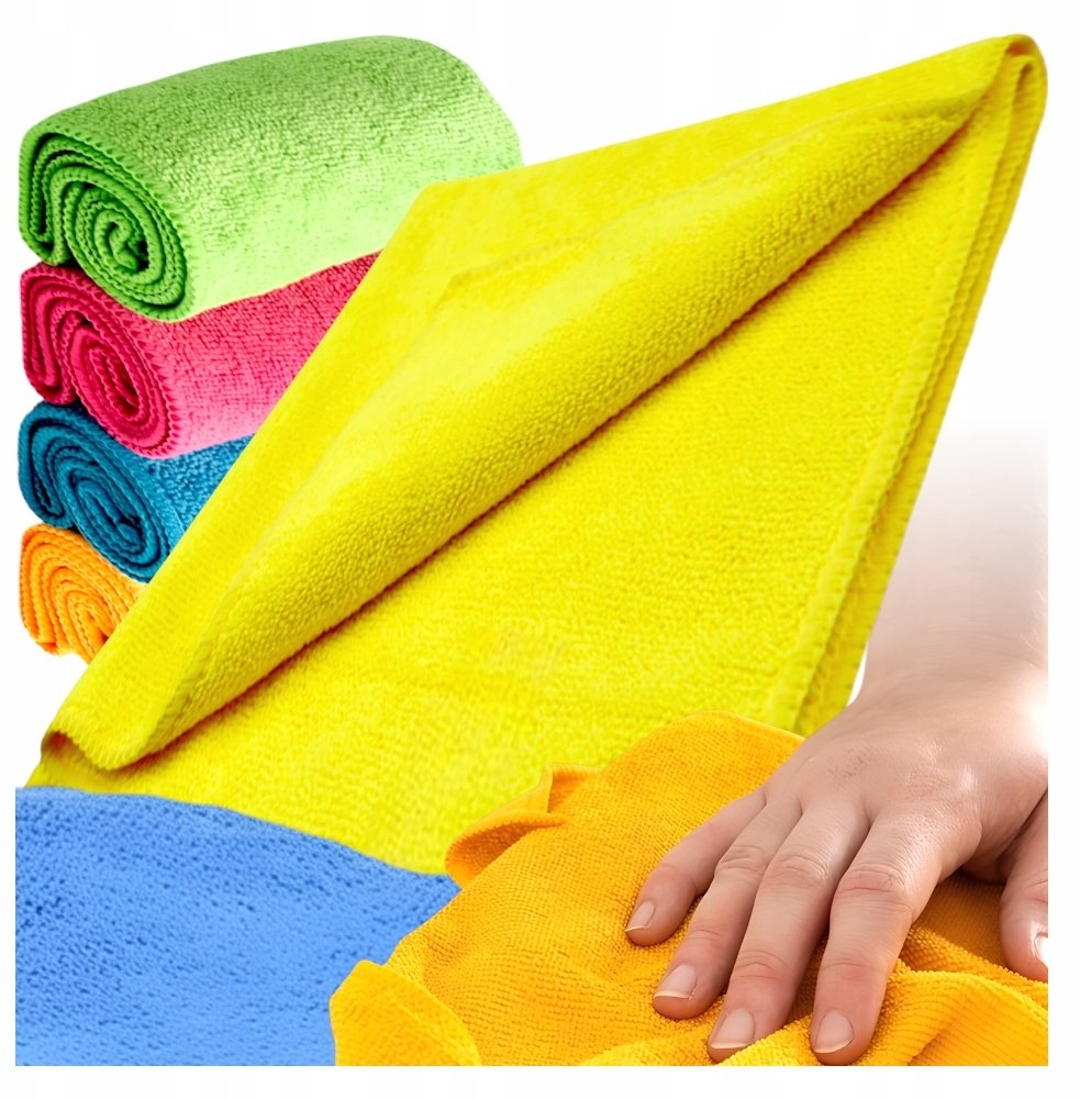 ŚCIERECZKA Z MIKROFIBRY 30x30cm 5 szt. KANZA