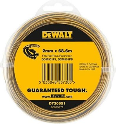 Dewalt Żyłka do podkaszarki - szpula 2mm x 68m - DT20651-QZ