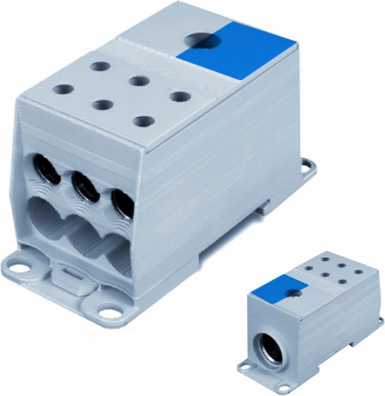 Simet Blok rozdzielczy AL, CU 1-potencjałowy niebieski (82124003)