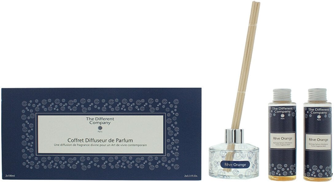 Set Duo, The Different Company, Reve Orange, Floral, Room Air Freshener, 2 pcs, 100 ml Unisex