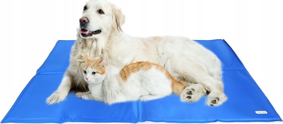 Duża Składana Mata Chłodząca Dla Zwierząt Rozmiar Xxl 70X110Cm