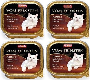 Animonda Vom Feinsten Adult Cat smak: Mix różnych mięs 32x100g