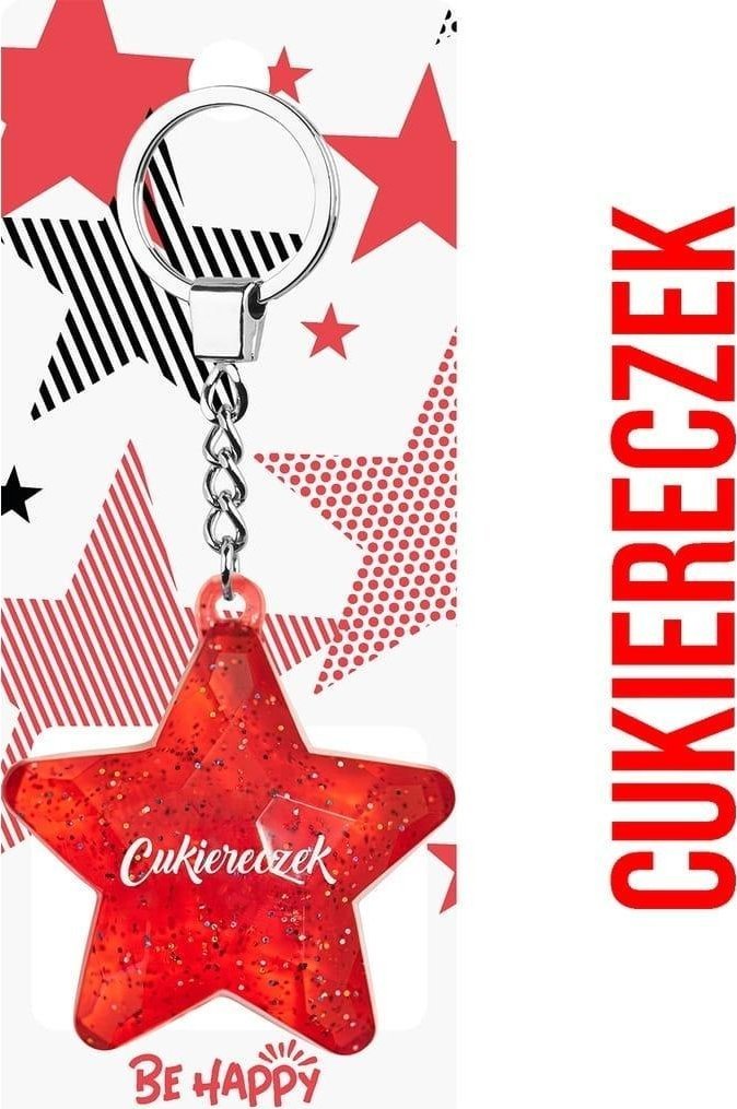 Brelok gwiazdka Cukiereczek