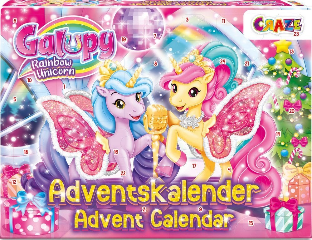 Kalendarz adwentowy Unicorn Kalendarz adwentowy Galupy Unicorn 2024