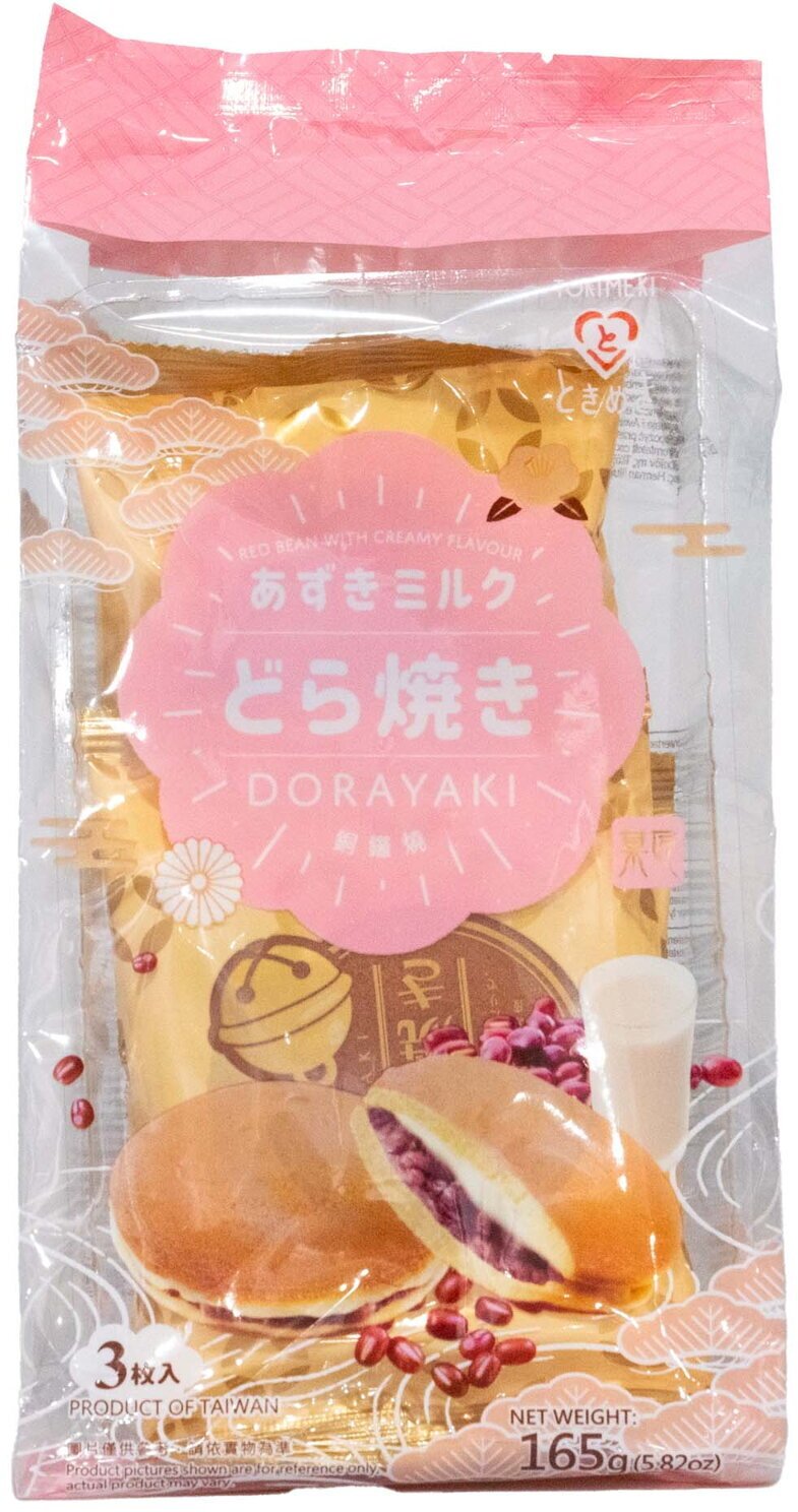 Dorayaki czerwona fasola i krem