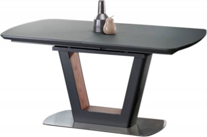 Halmar Stół BILOTTI 160(200)x90 antracyt mat/orzech rozkładany