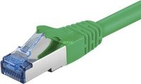 Goobay CAT 6a Patchcord S/FTP Zielony 1M (93681)