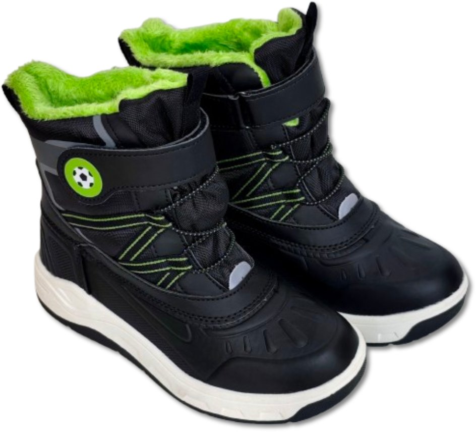 Buty Śniegowce Cleve Rozmiar 33 - Chłopięce Czarne