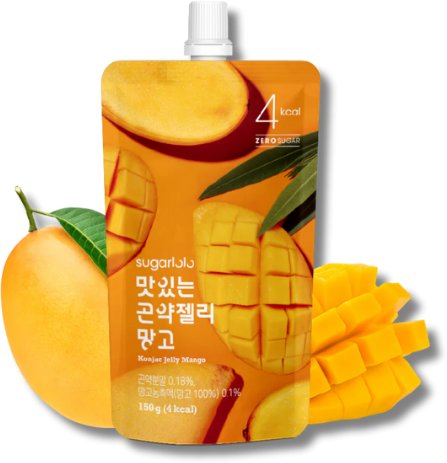 Galaretka Konjac Jelly Mango Sugarlolo koreańska galaretka 150g