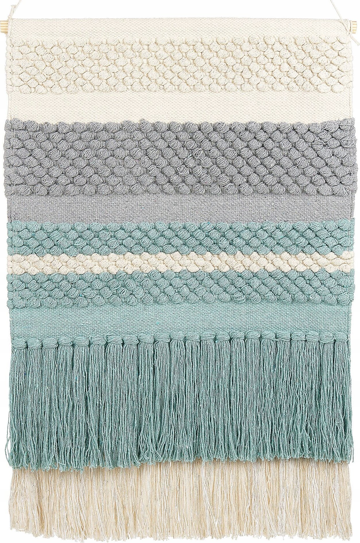 Beliani Dekoracja ścienna z frędzlami wielokolorowa PARIKO