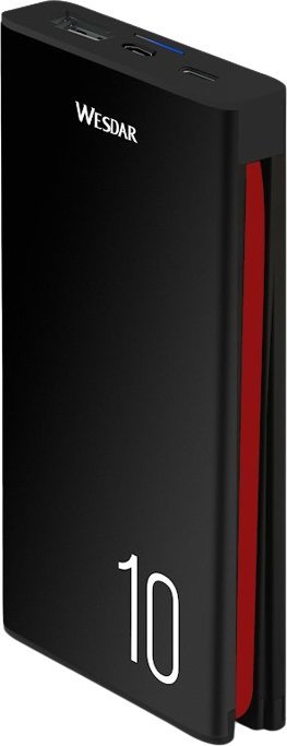 Powerbank Wesdar S1 10000mAh Czarny