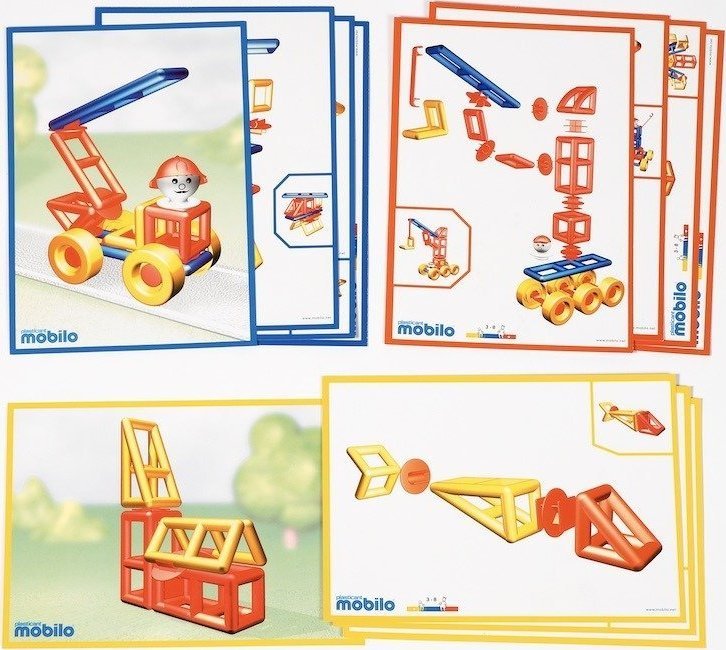 Klocki konstrukcyjne Mobilo 172 el.