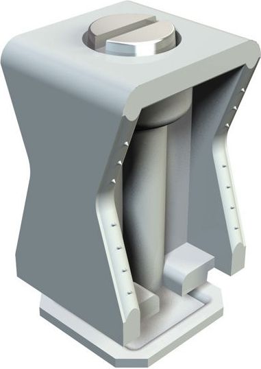 Bettermann Obejma szeregowa do szyn 5-25mm 2050 5-25 LGR (2254026)