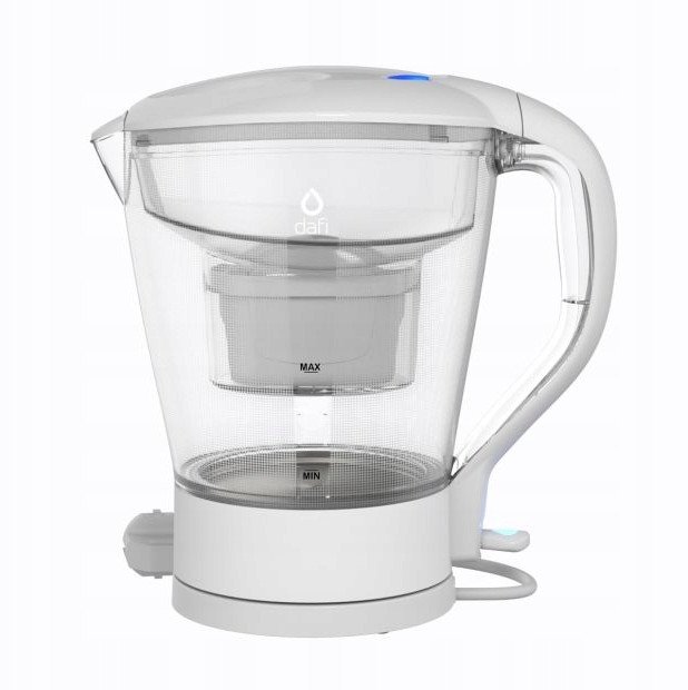 Elektryczny czajnik filtrujący Dafi 2w1 biały z wkładem AGD+ Unimax