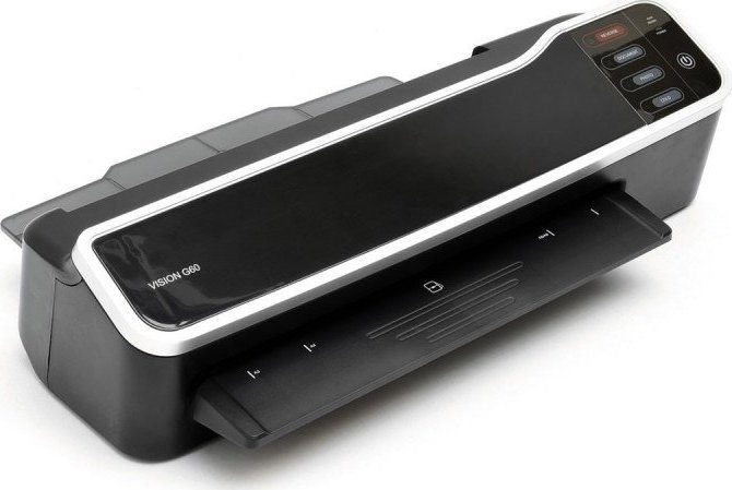 Laminator Argo Laminator na gorąco/na zimno A3 ARGO Vision G60 310321 czarny błyszczący 75-250mic 1000mm/min