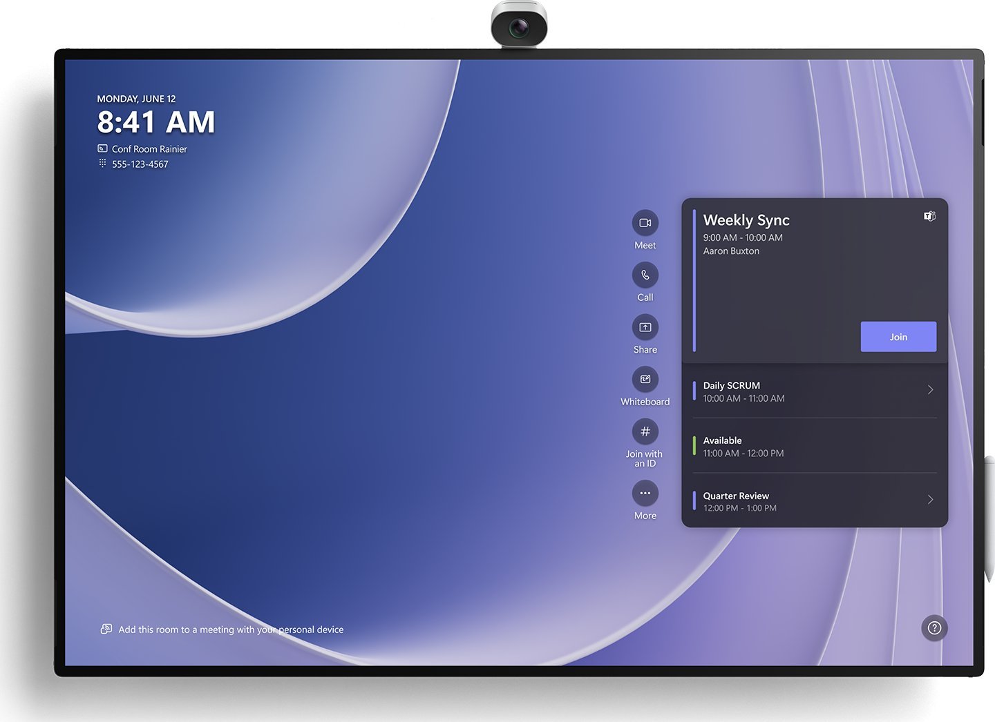 System interaktywny Microsoft Microsoft Monitor Surface Hub 3 50in CM