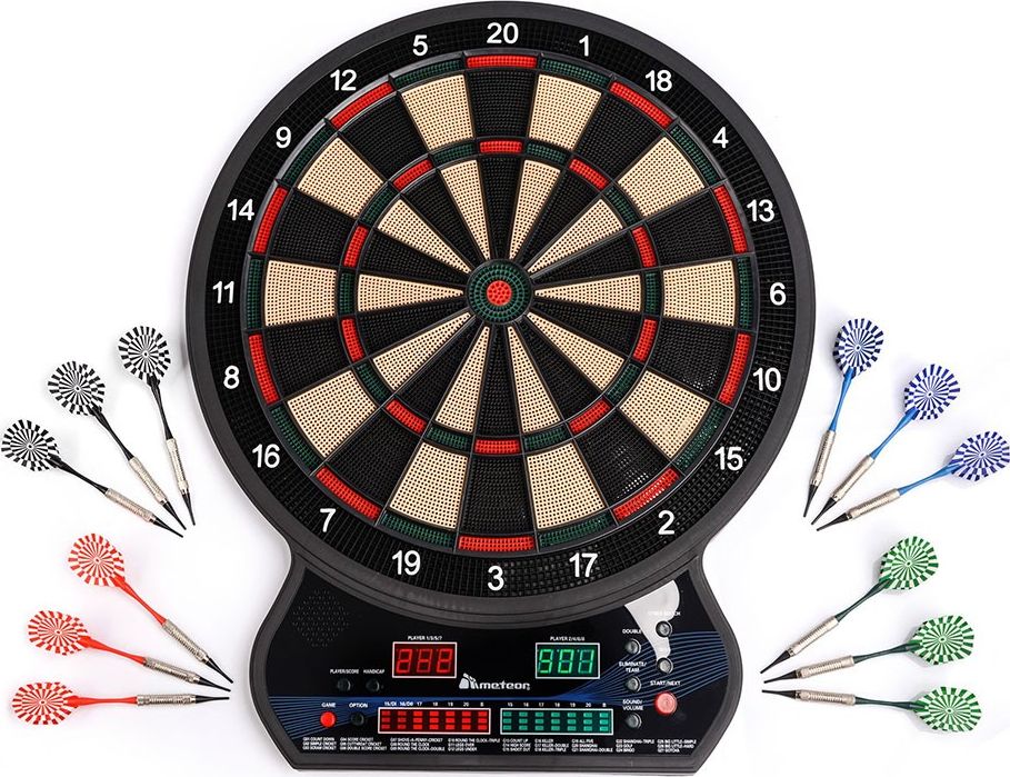 Meteor Tarcza do darta Meteor elektroniczna 4-Led 24689