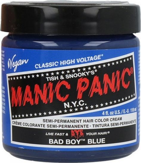 manic panic Trwała Koloryzacja Classic Manic Panic HCR 11017 Bad Boy Blue (118 ml)
