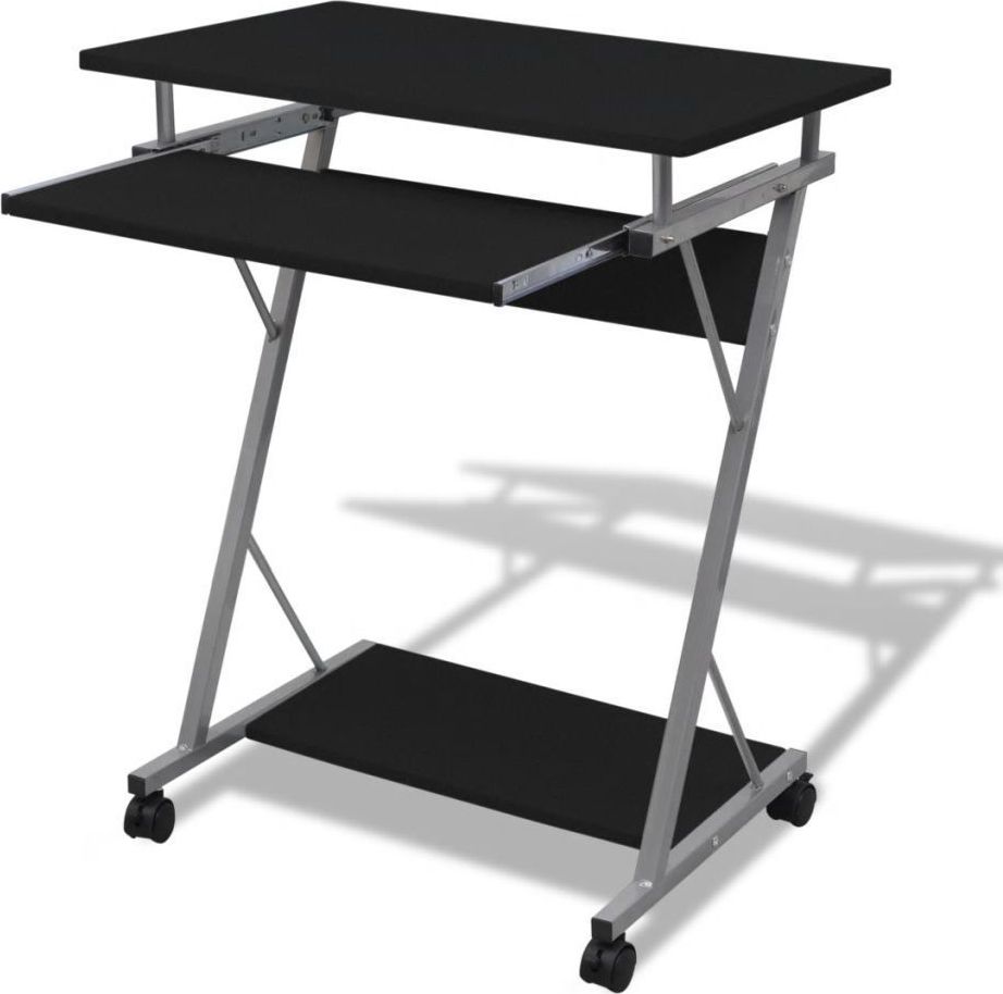 Biurko vidaXL 20051 Czarne 60 cm x 40 cm