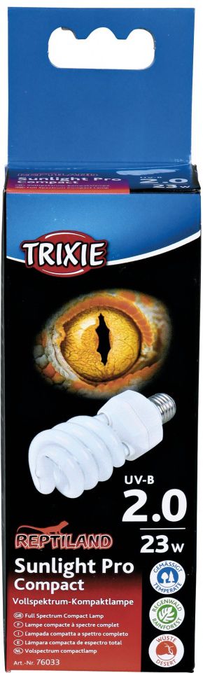Trixie Żarówka Sunlight Pro Compact 2.0 UV–Compact 23W