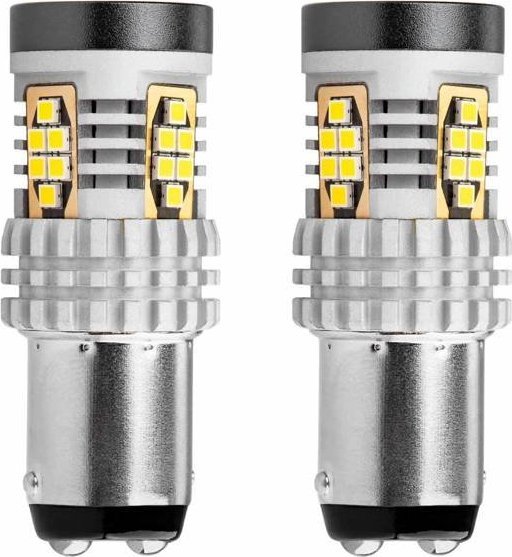 AMiO Żarówki led canbus 3020 24smd 1157 bay15d p21/5w white
