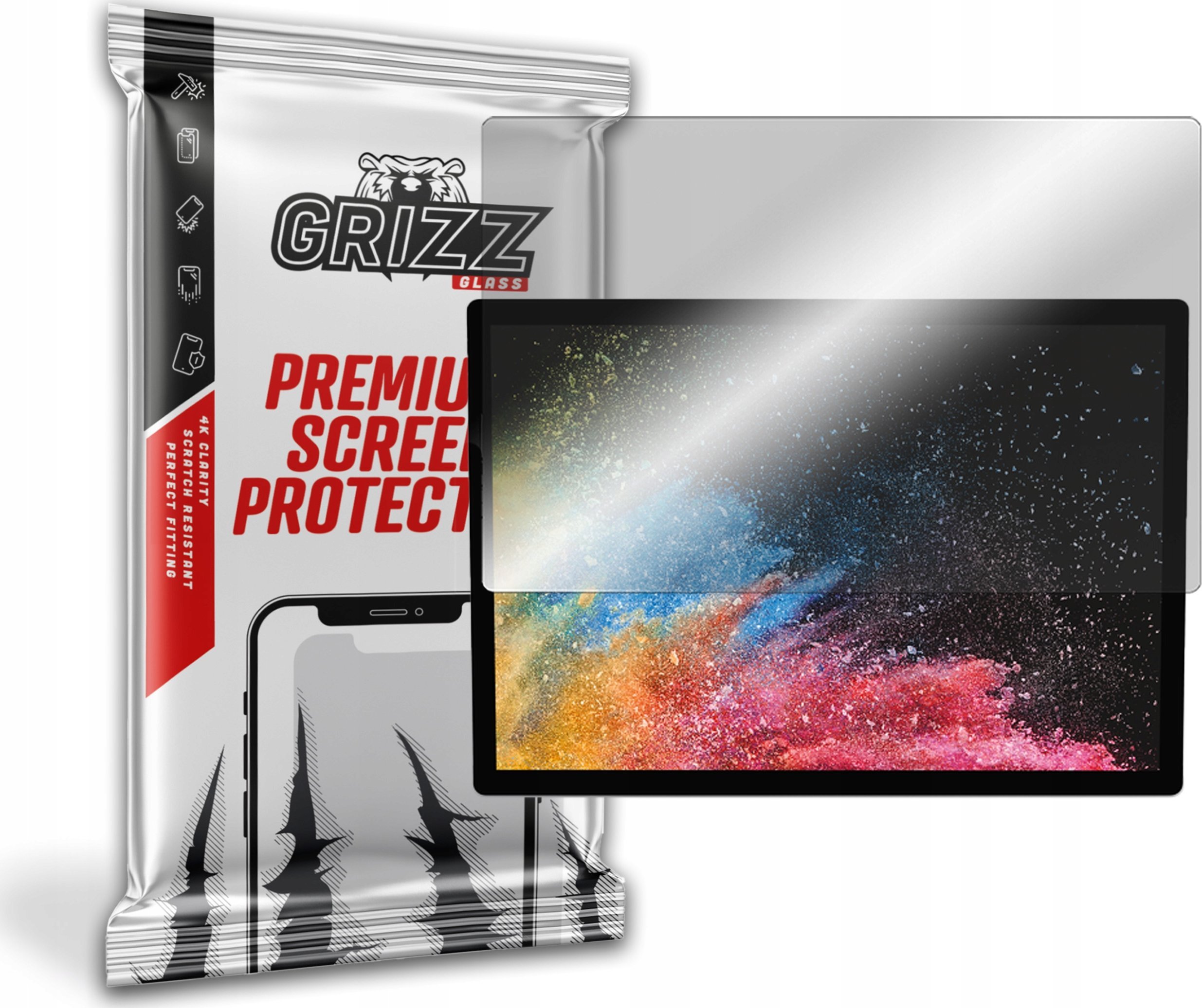 GrizzGlass Szkło hybrydowe Grizz Microsoft Surface 2 1572