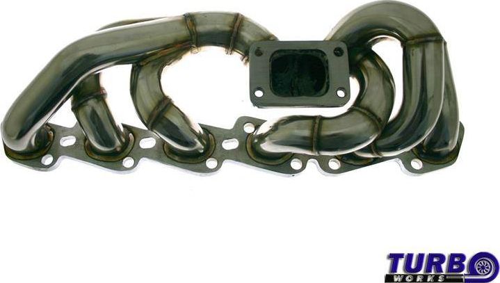 TurboWorks Kolektor wydechowy NISSAN RB20/RB25 LOW MOUNT T3