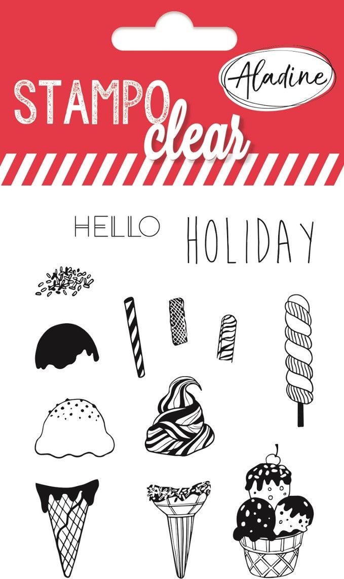 Aladine Stemple silikonowe Lody