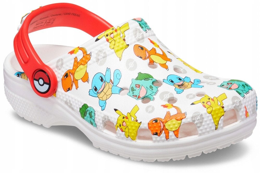 Crocs Pokemon Classic Kids Clog 207739-94S białe 33/34