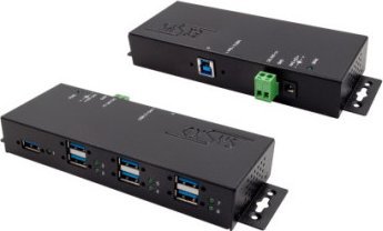 Exsys EXSYS EX-1189HMVS-3 7-portowy koncentrator USB 3.2 Gen1