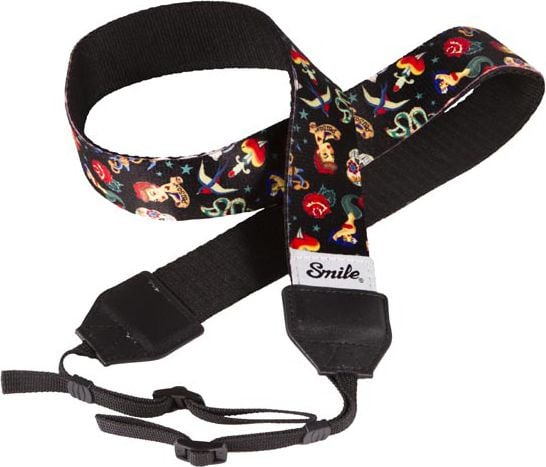 Smile pasek, Pin Up, kolorowy (16011)