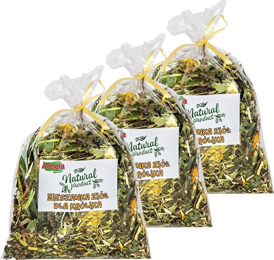 Alegia ALEGIA Zioła dla królików 3x100g