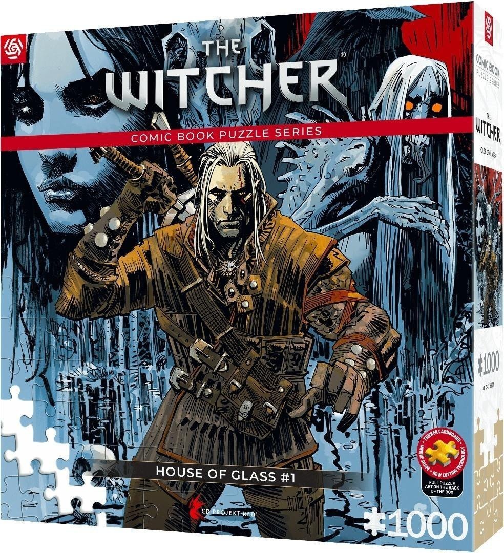 Puzzle 1000 The Witcher (Wiedźmin) House of Glass