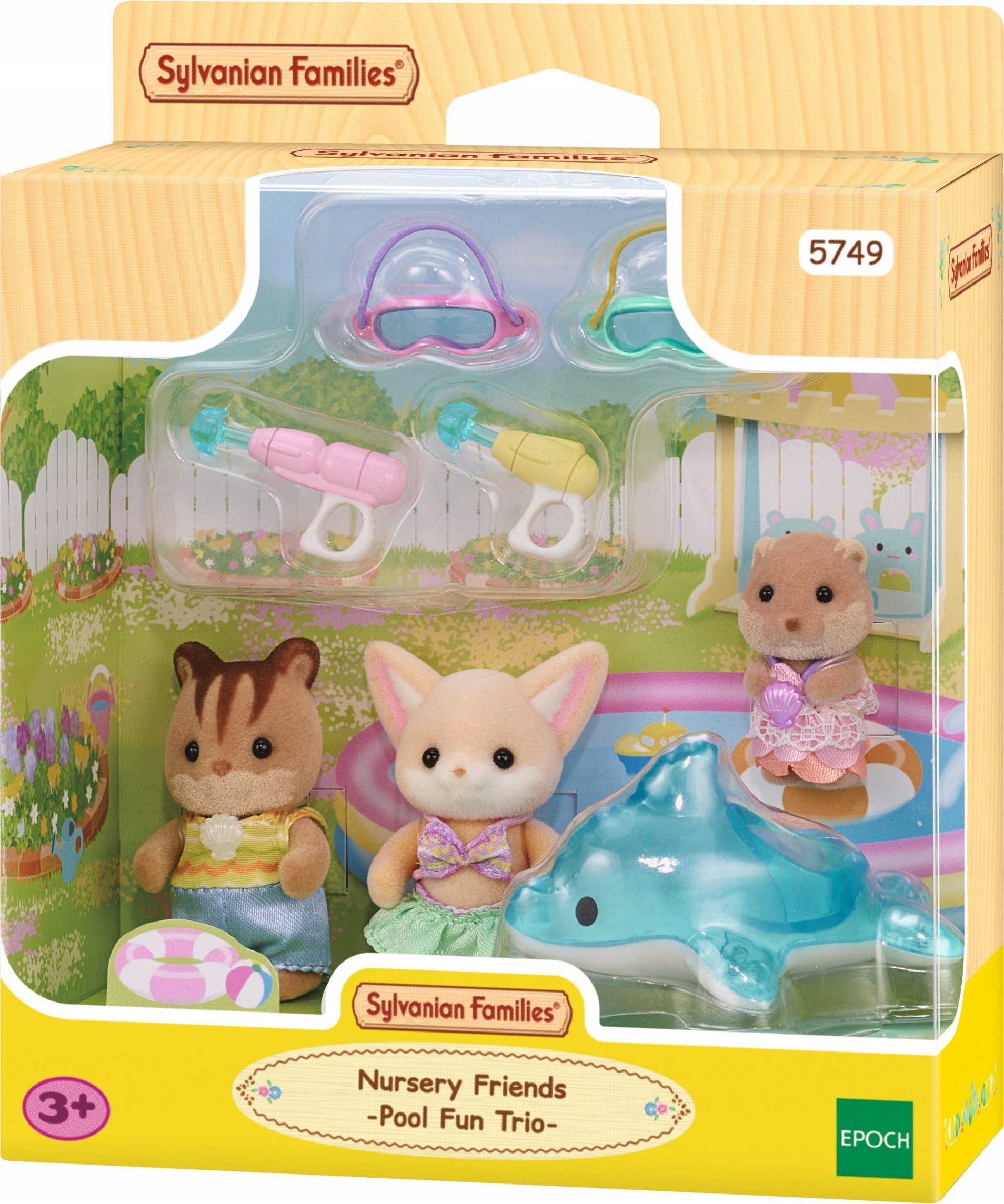 Figurka Sylvanian Families SYLVANIAN FAMILIES Pool Party Trio