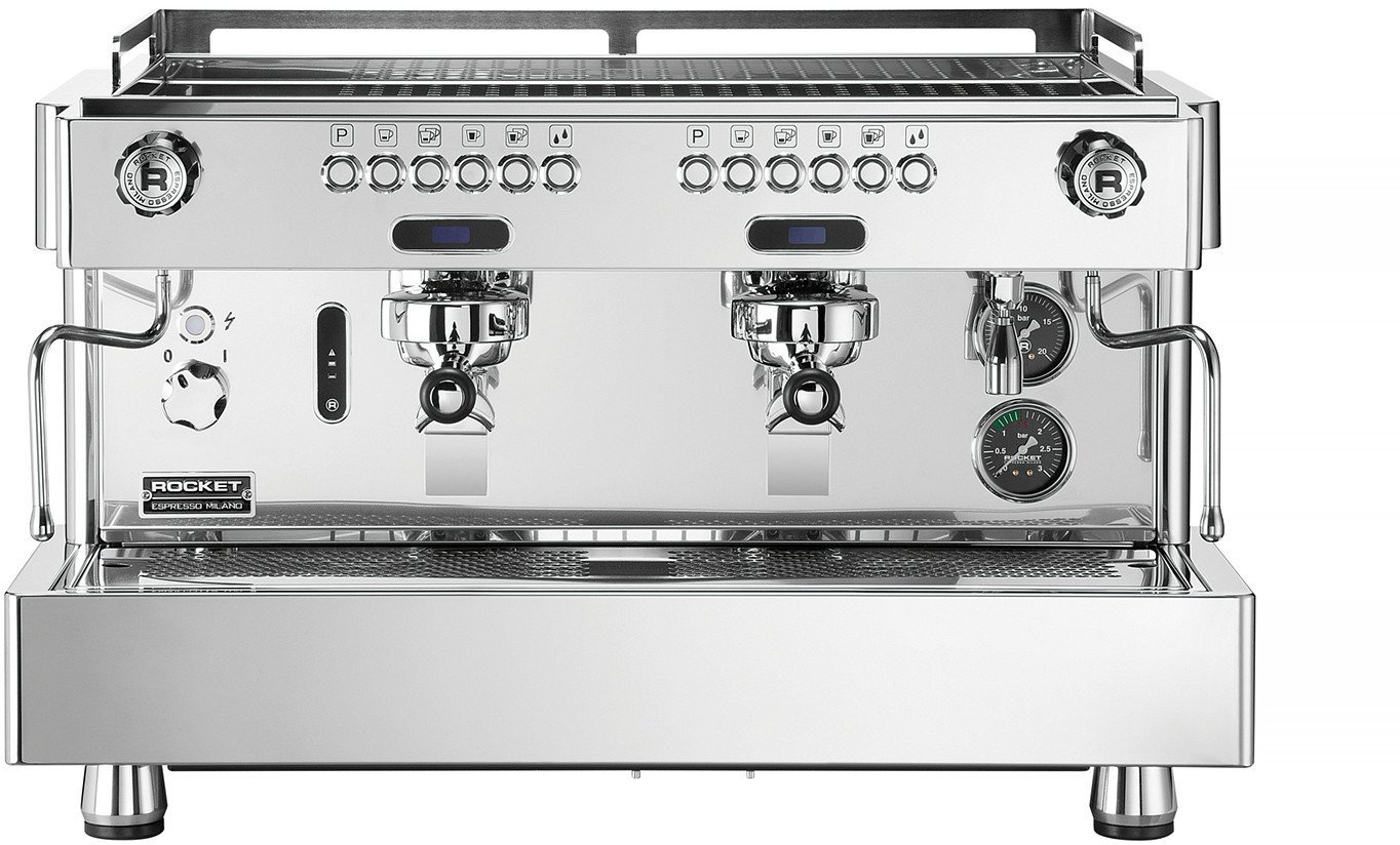 Rocket - ekspres kolbowy RE A Timer 2 grupy stalowy