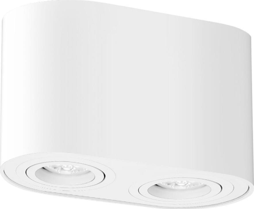 Lampa sufitowa Rabalux Sufitowa lampa plafon Kobald biały downlight podwójny do sypialni