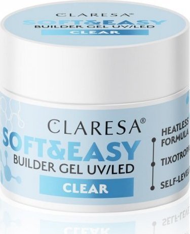 Activeshop Claresa żel budujący Soft&Easy gel clear 90g
