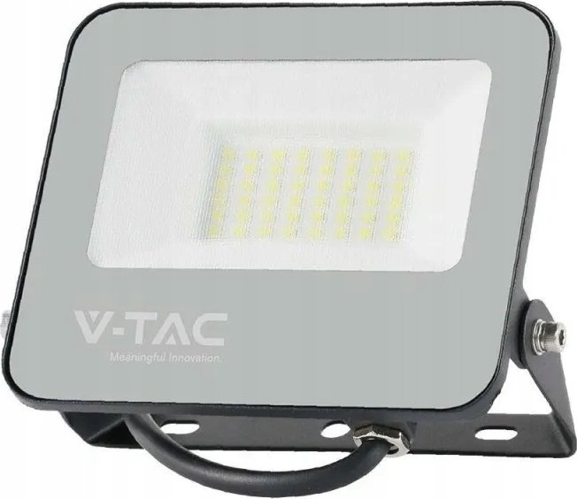 Naświetlacz V-TAC Projektor LED V-TAC 30W SAMSUNG CHIP Czarny 160Lm/W VT-44031 4000K 4800lm 5 Lat Gwarancji